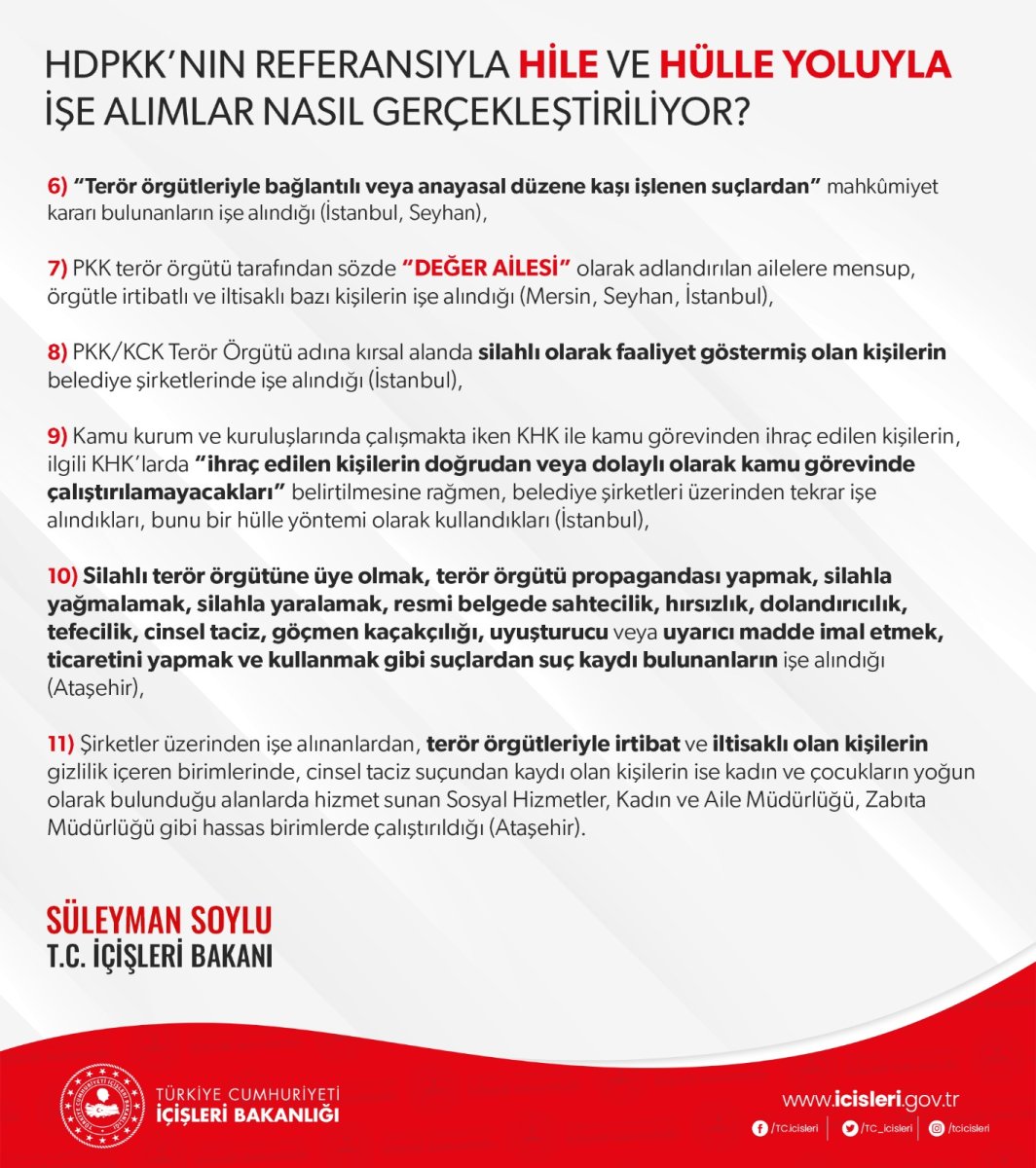 Süleyman Soylu: CHP li belediyeler, hile ve hülleyle işe alım yapıyor #4