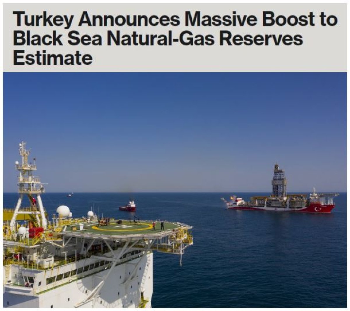 Karadeniz de keşfedilen yeni doğalgaz rezervi dünya basınında #2