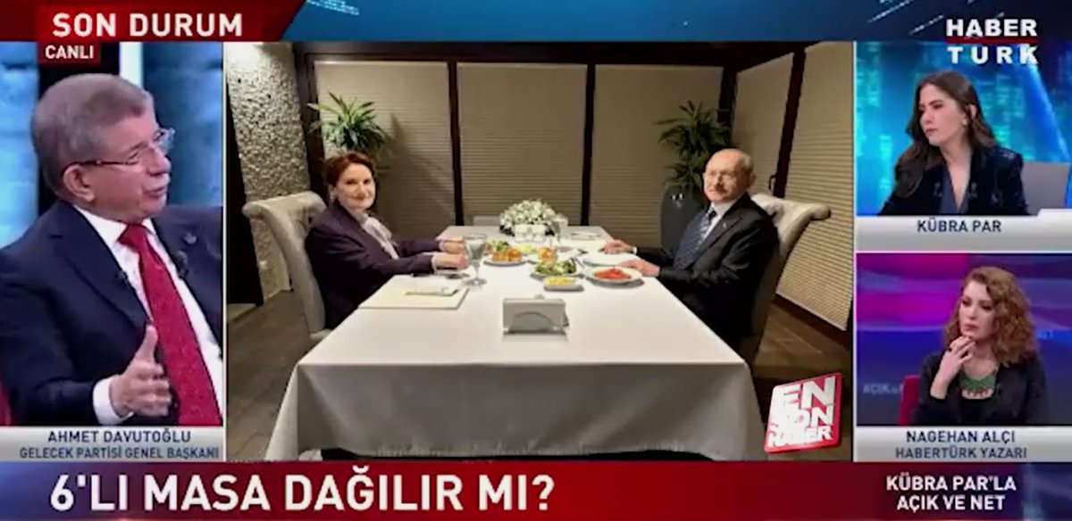 Davutoğlu: İki liderin bu masayı dağıtmaya hakkı yok #2