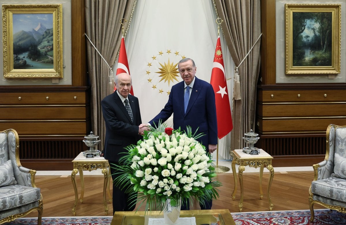 Cumhurbaşkanı Erdoğan, Devlet Bahçeli yi kabul etti #2