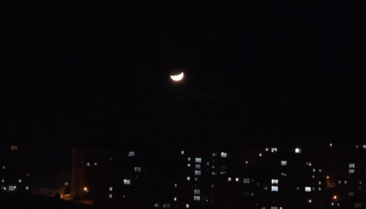 Yüksekova da yarım ay manzaraları #2