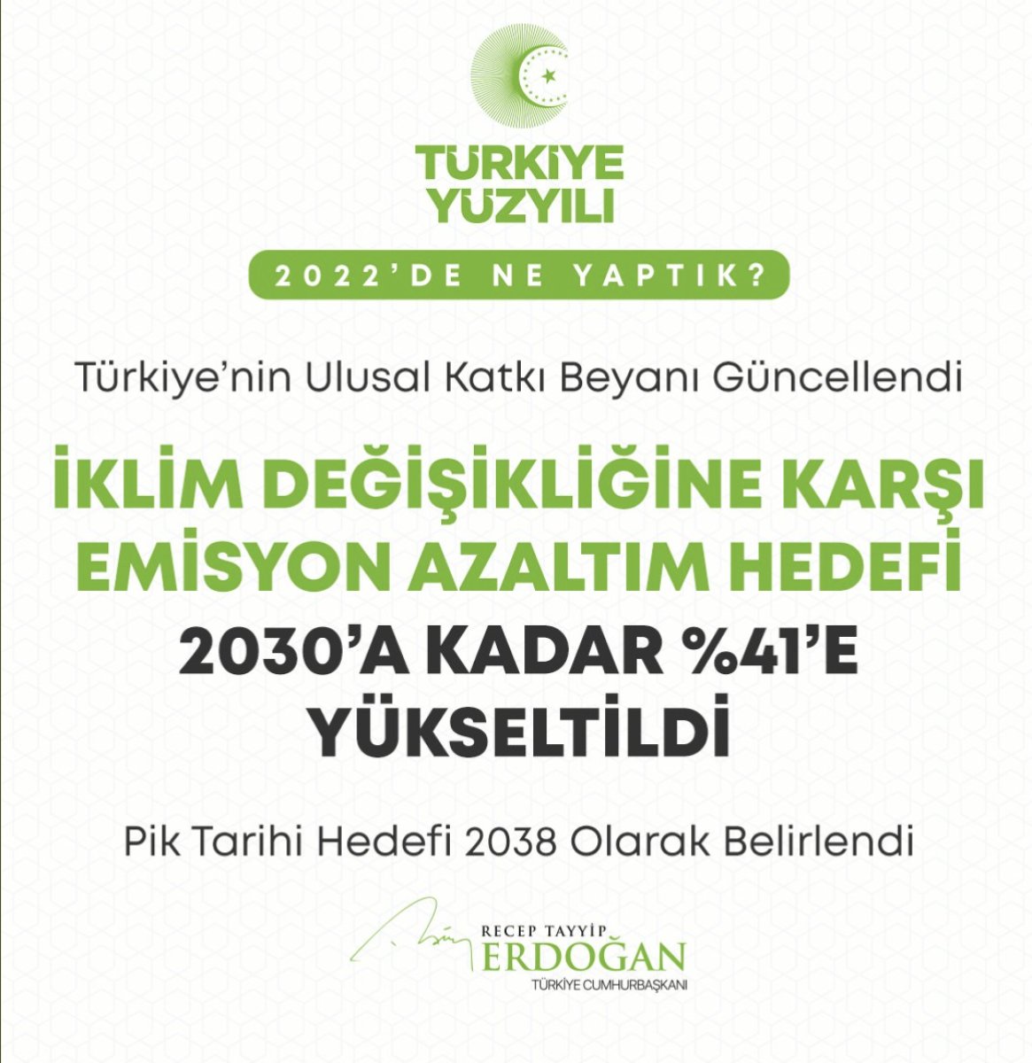 Cumhurbaşkanı Erdoğan 2022 de hayata geçen projeleri paylaştı #17