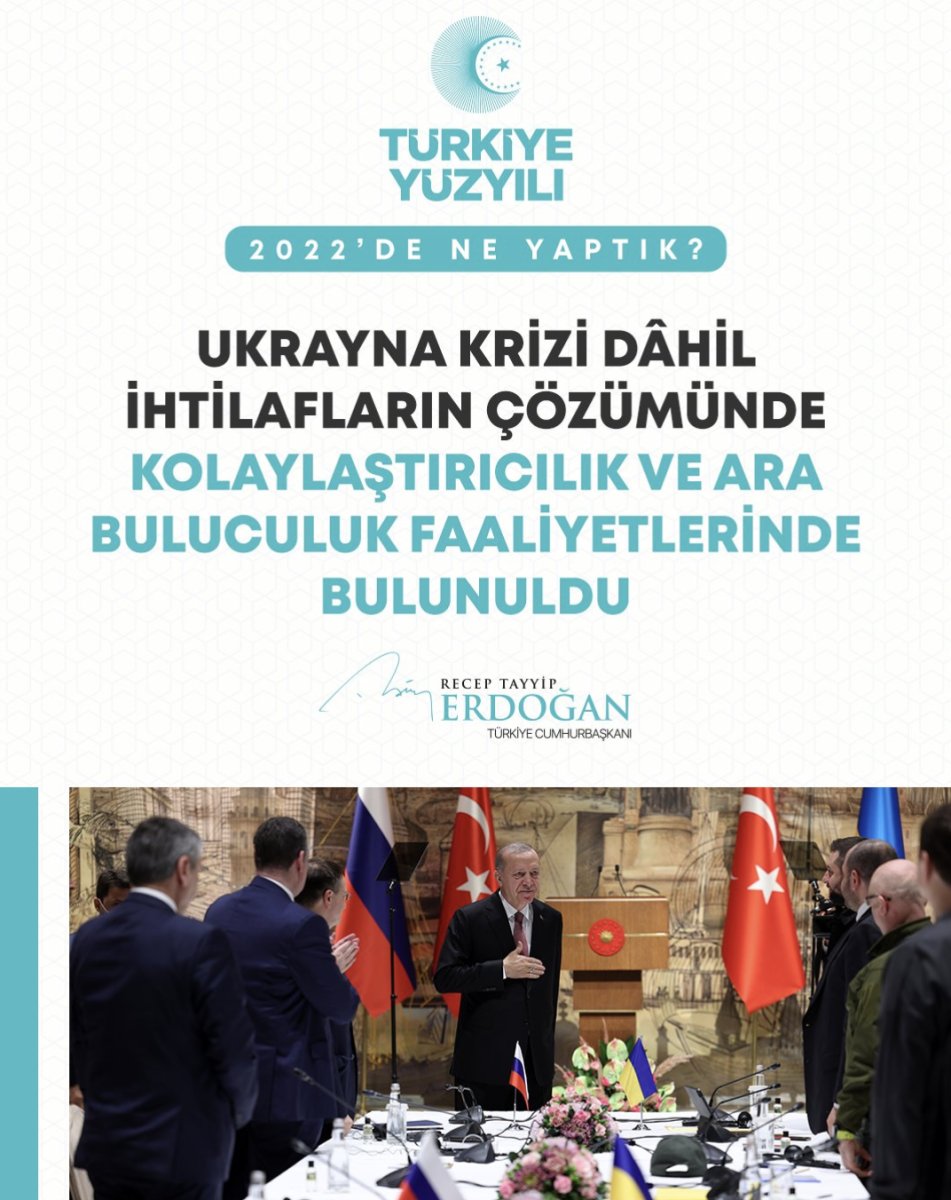 Cumhurbaşkanı Erdoğan 2022 de hayata geçen projeleri paylaştı #38