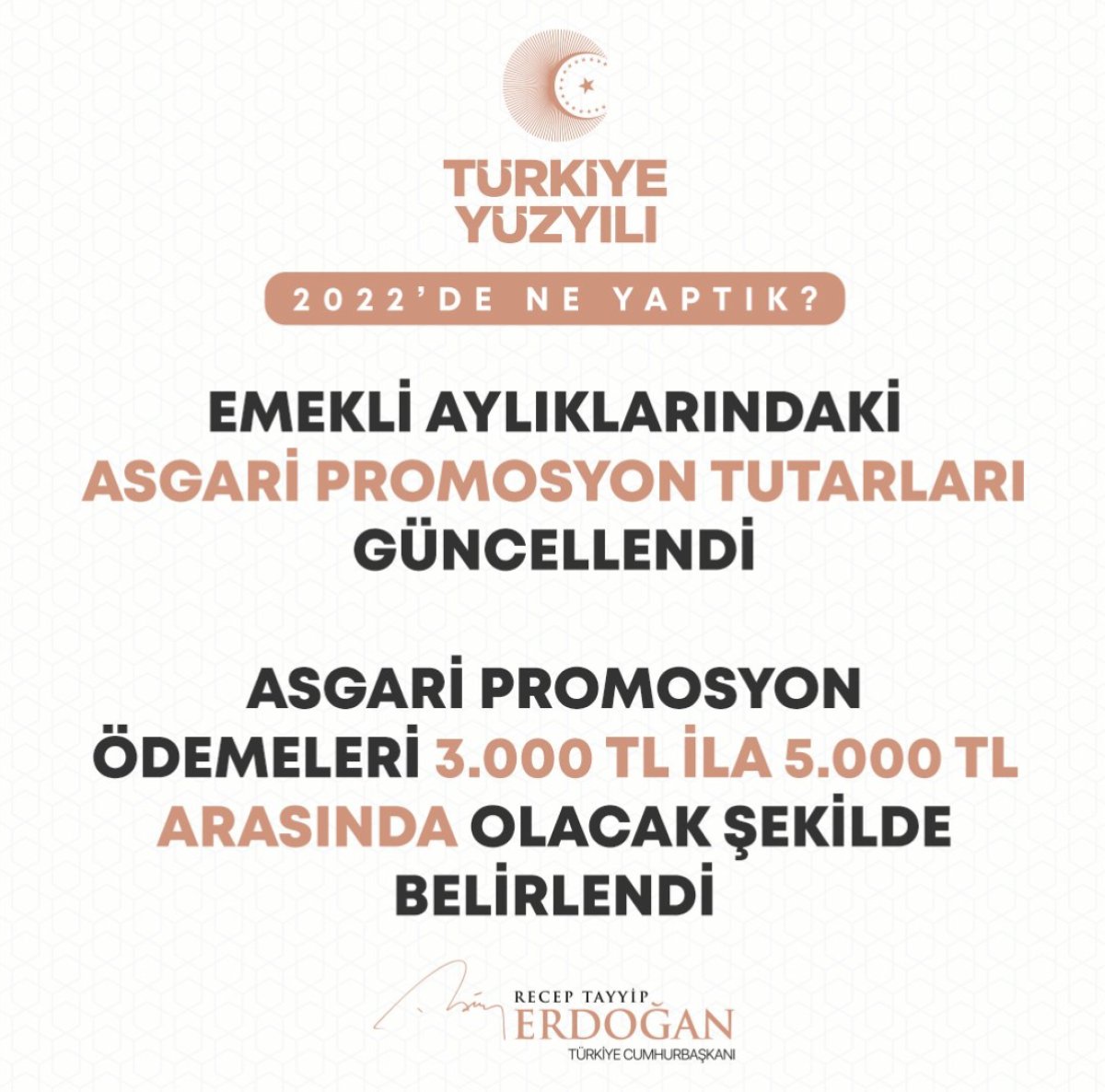 Cumhurbaşkanı Erdoğan 2022 de hayata geçen projeleri paylaştı #34