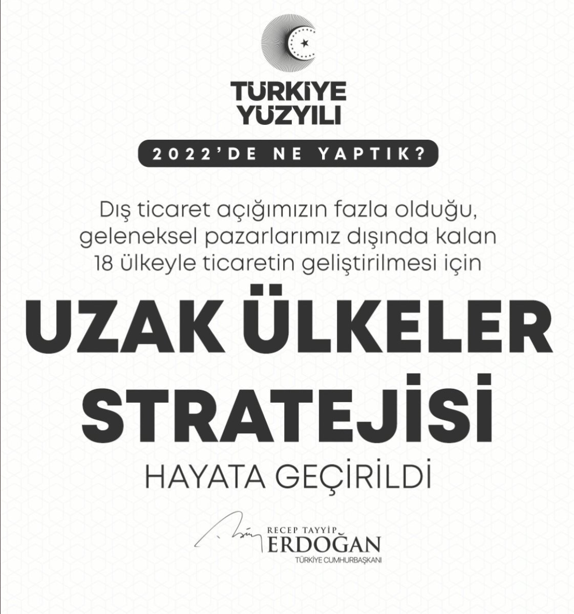 Cumhurbaşkanı Erdoğan 2022 de hayata geçen projeleri paylaştı #20