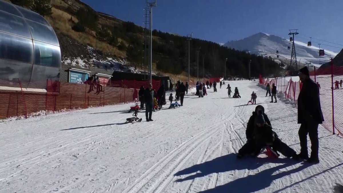 Kayakseverler Palandöken de yeni yıla girdi #3