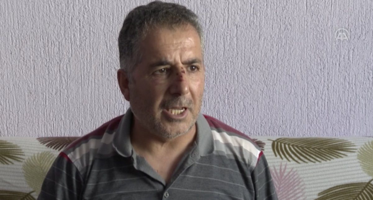 İzmir deki vinç kazasında yaralanan işçi, olay anını anlattı #2