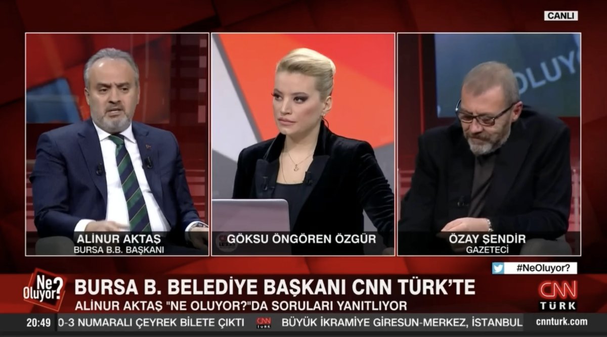 Bursa Büyükşehir Belediye Başkanı Alinur Aktaş: Esas mağdur biziz #1