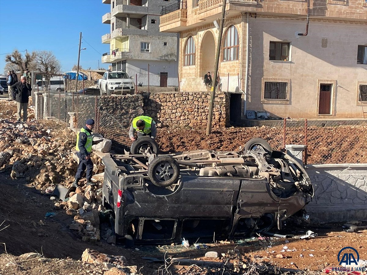 Mardin deki servis aracı kazası can aldı #1