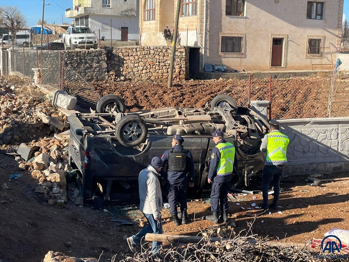 Mardin deki servis aracı kazası can aldı #6