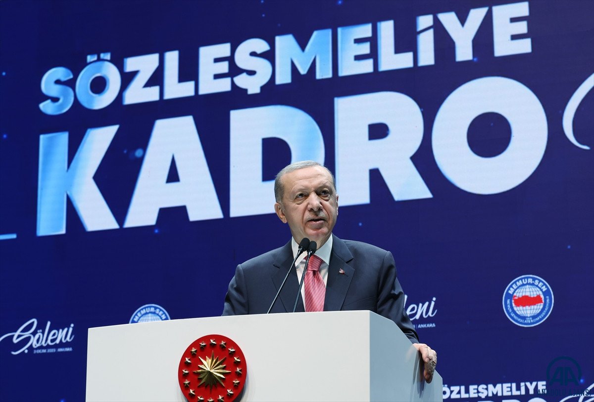 Cumhurbaşkanı Erdoğan memur ve emekli zammını açıkladı #8