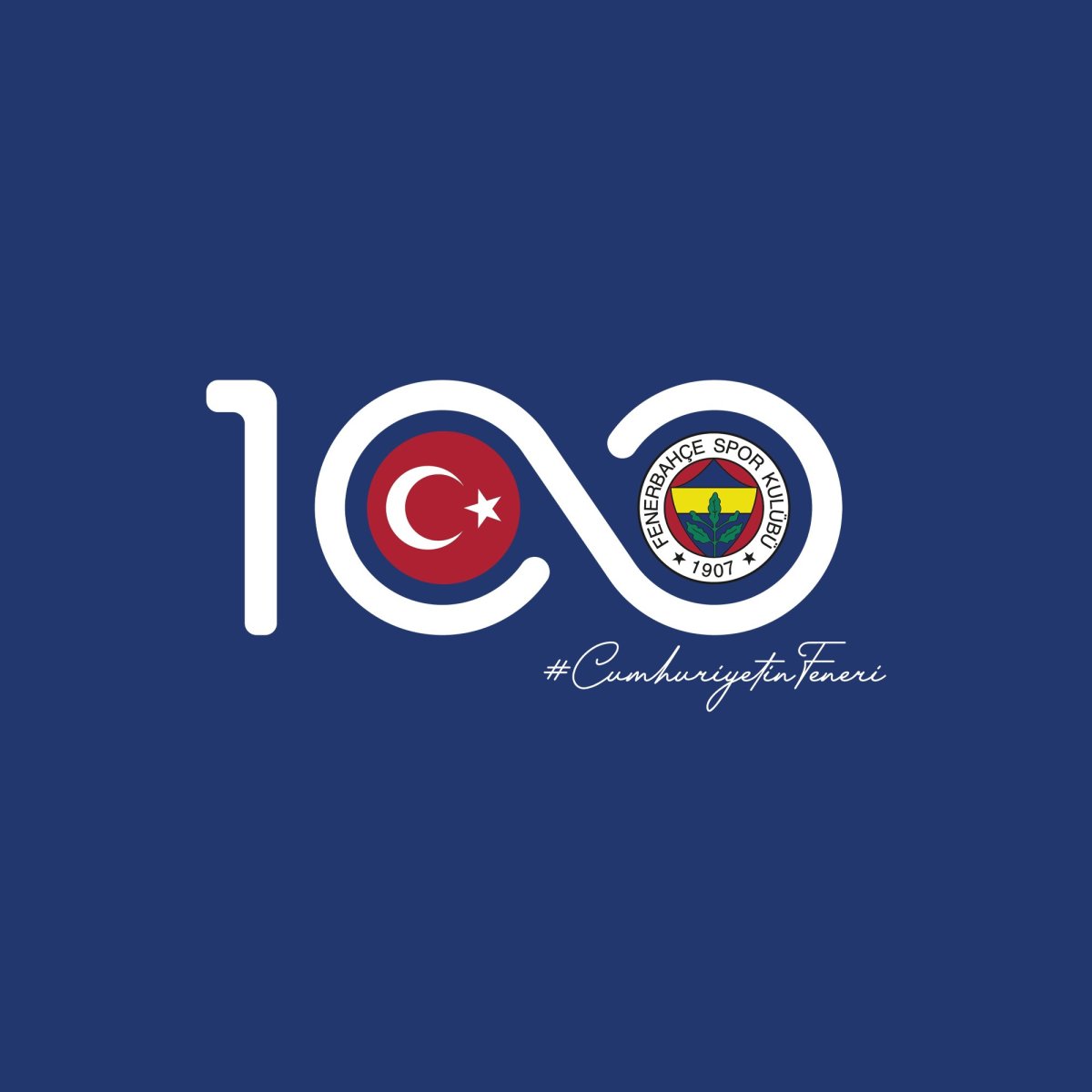 Fenerbahçe nin Cumhuriyetin 100. yılına özel arması formalarda bulunacak #1