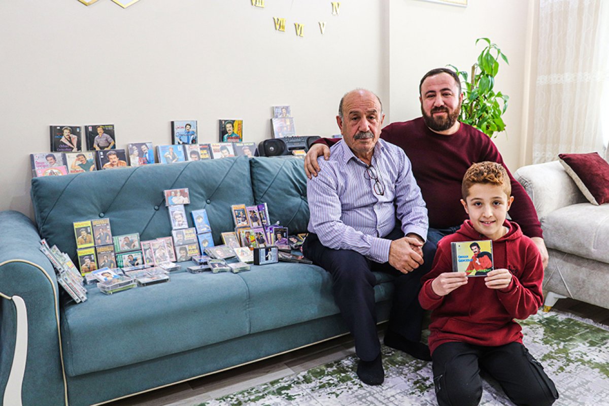 Siirtli Abbas Dede, çocuklarına Orhan Gencebay ın kasetlerini miras bıraktı #6