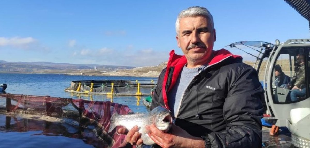 Yozgat ta yetiştirileren Türk somonu, Avrupa ya ihraç ediliyor #1