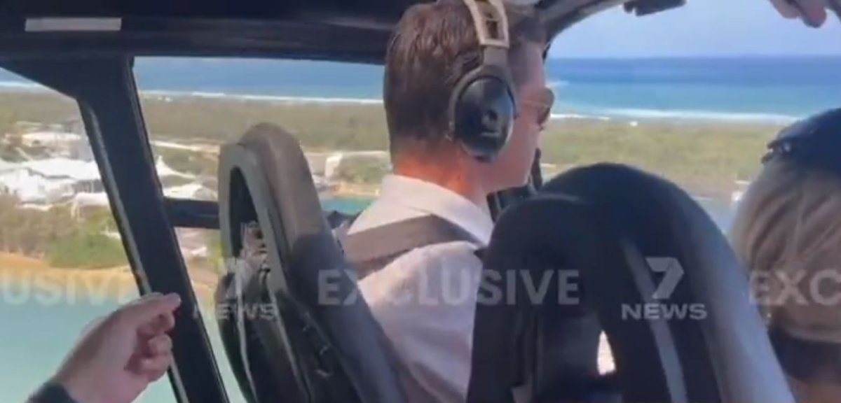 Avustralya daki helikopter kazasının öncesine ait görüntü ortaya çıktı #2