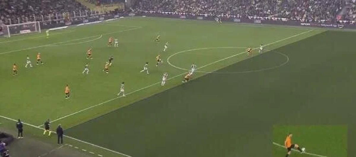 4 dakika VAR da incelenen Kerem Aktürkoğlu nun golü #1