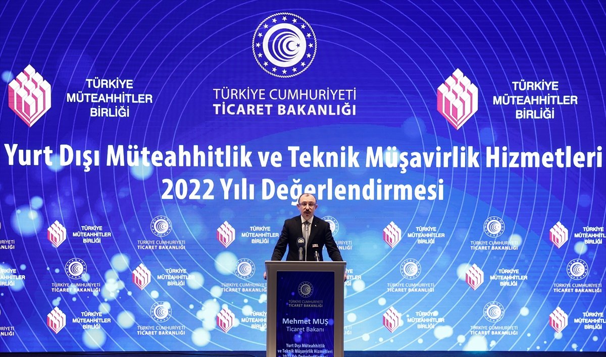 Mehmet Muş: Yurt dışı müteahhitlik projeleri 2022 de 17,8 milyar dolar oldu #1