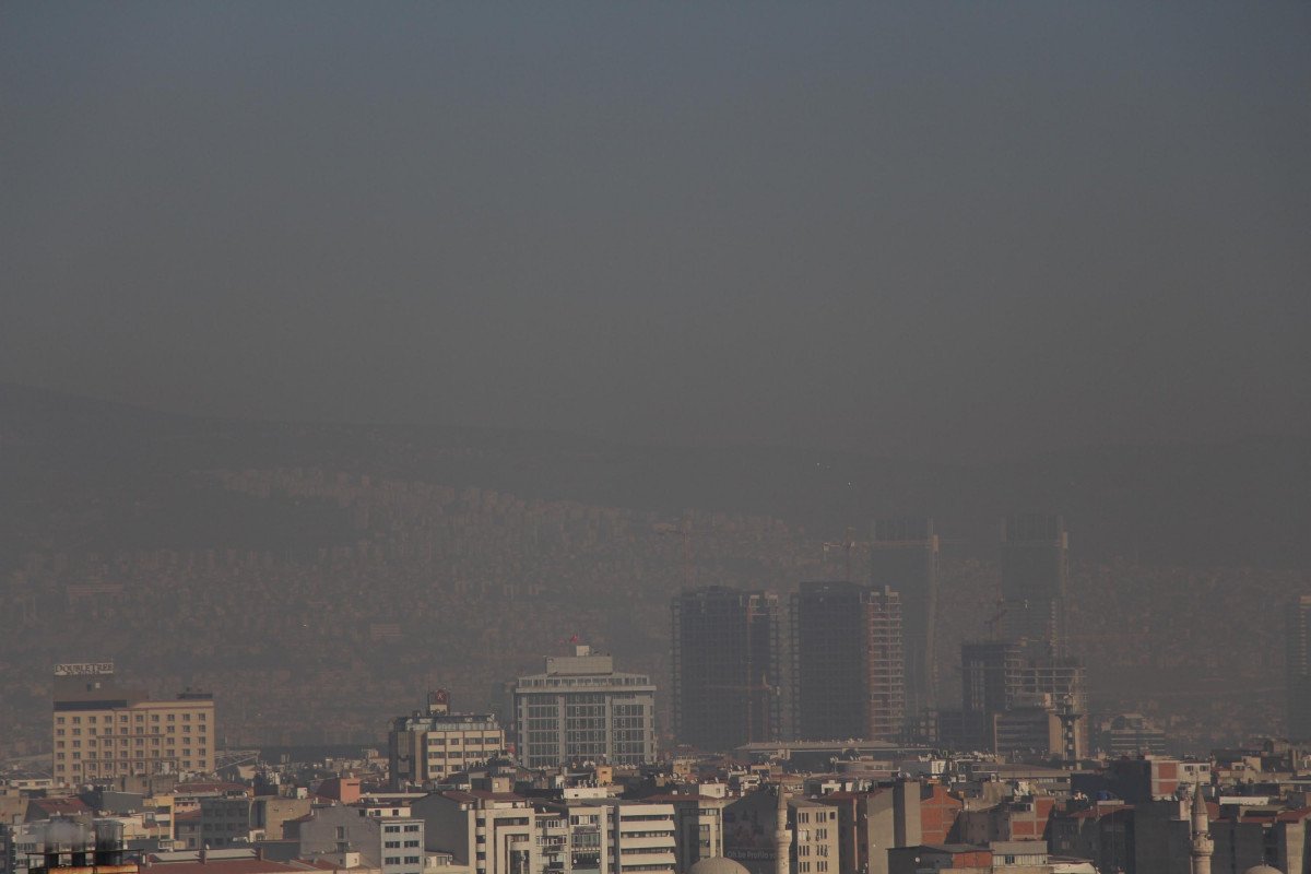 İzmir in hava kalitesi  riskli’ seviyede  #1