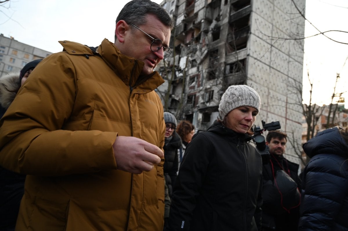 Almanya Dışişleri Bakanı Baerbock tan Ukrayna’ya sürpriz ziyaret #2