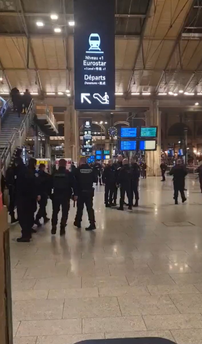Paris teki tren istasyonunda bıçaklı saldırı: 5 yaralı #2