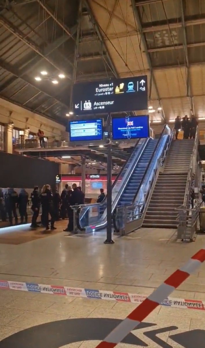 Paris teki tren istasyonunda bıçaklı saldırı: 5 yaralı #1