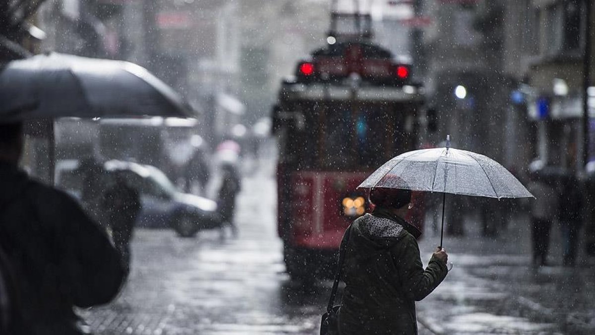 İstanbul a yağış uyarısı #1