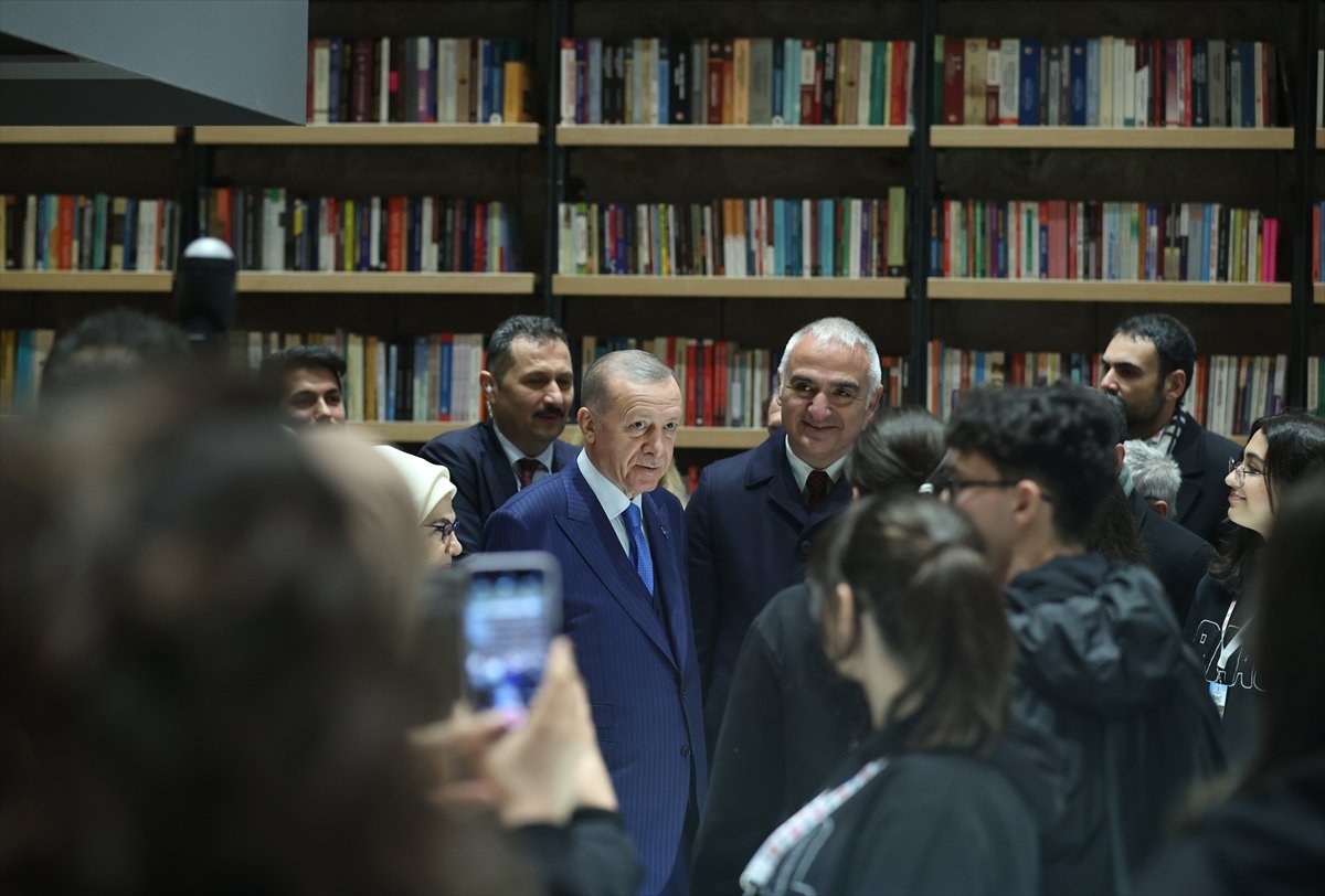 Cumhurbaşkanı Erdoğan, Rami Kütüphanesi nin açılışını yaptı #4