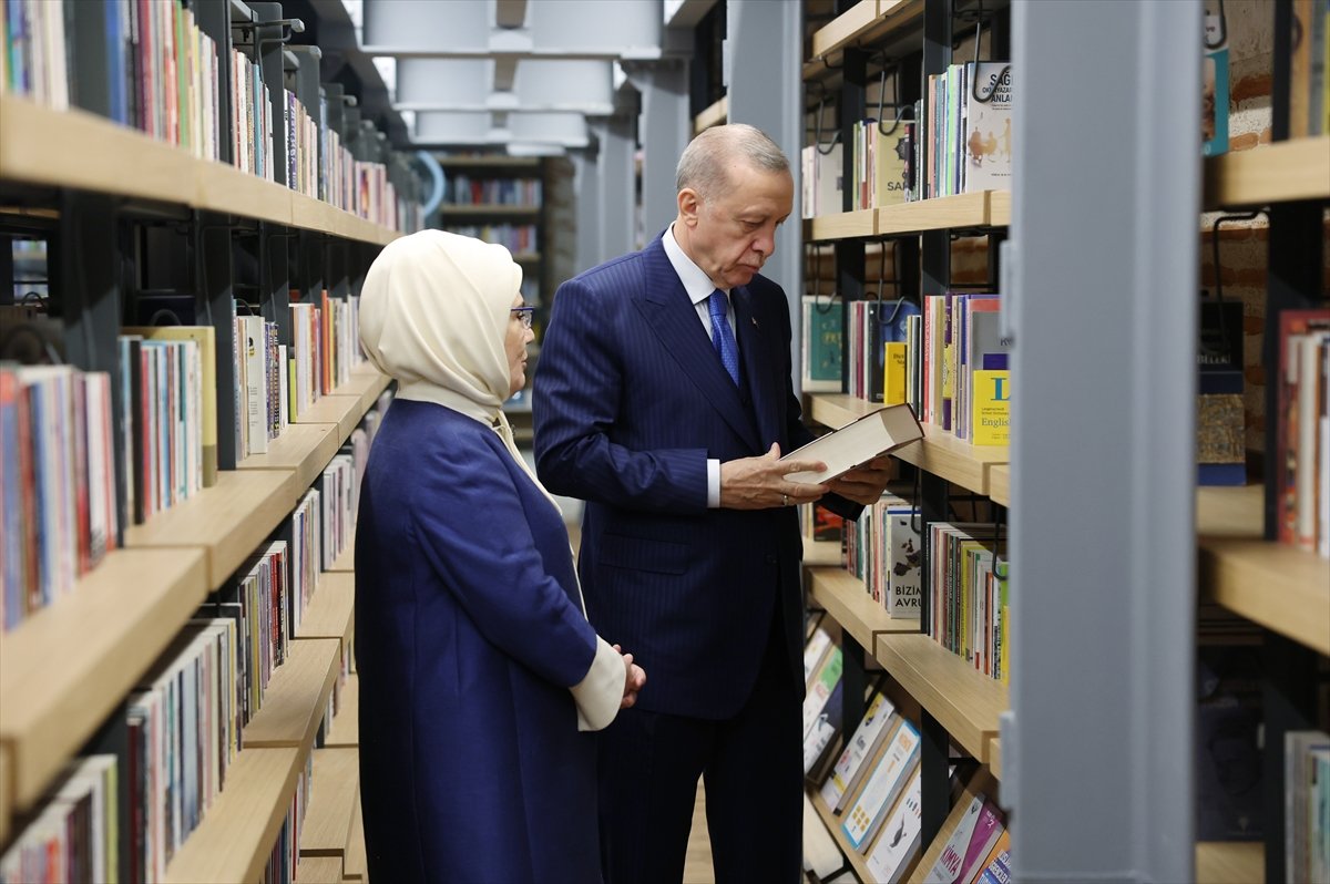 Cumhurbaşkanı Erdoğan, Rami Kütüphanesi nin açılışını yaptı #5