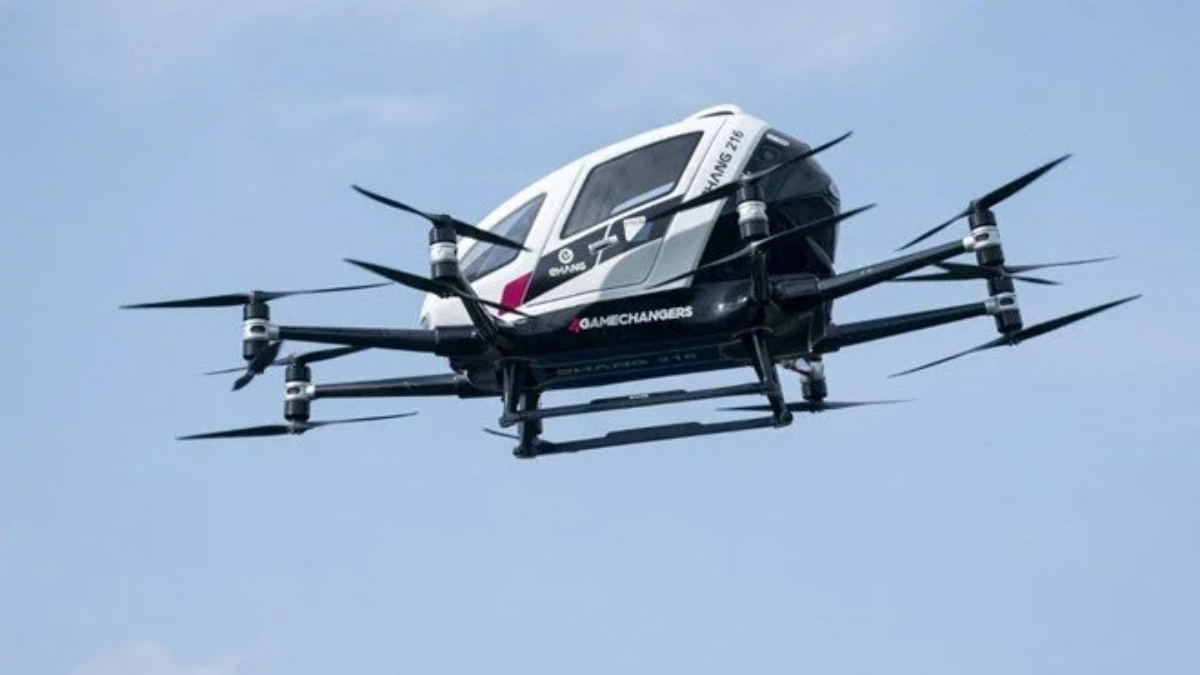 Çinli uçan taksi eHang 216, testleri geçti