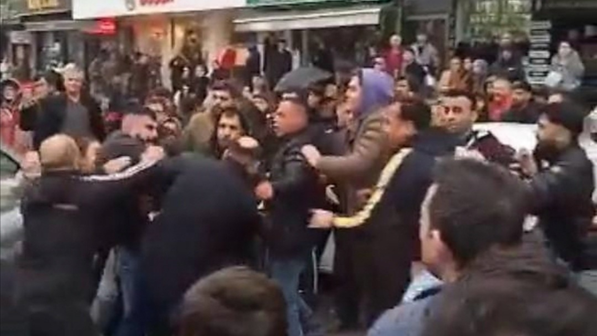 İstanbul'da kaza sonrası yumruklu kavga