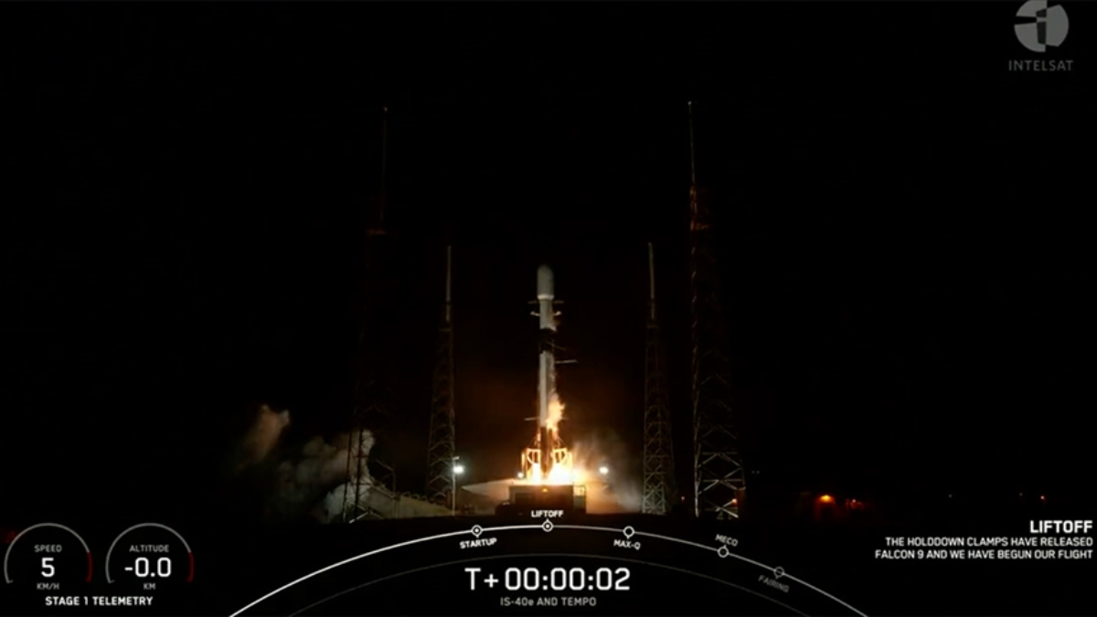 NASA'nın hava kirliliği kontrolü yapacak cihazı uzaya fırlatıldı