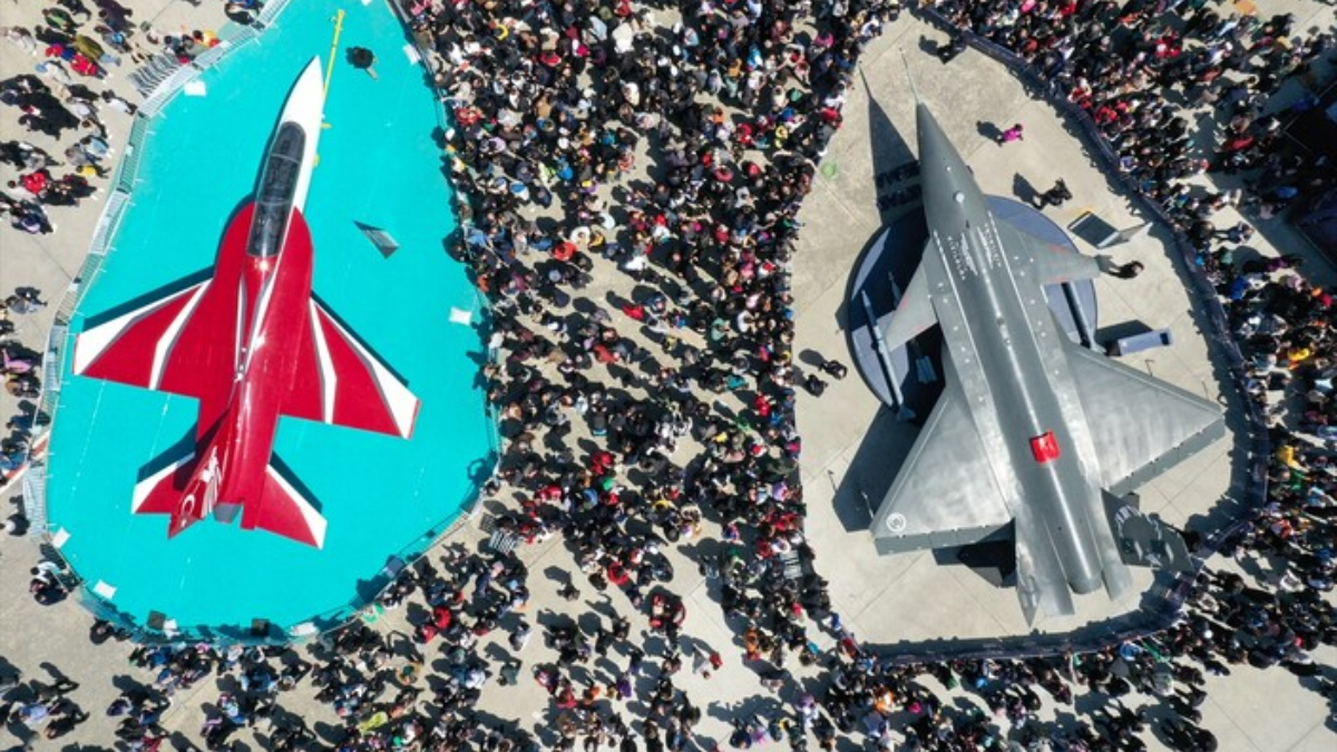 TEKNOFEST, 4 günde 2 milyona yakın ziyaretçiyi ağırladı