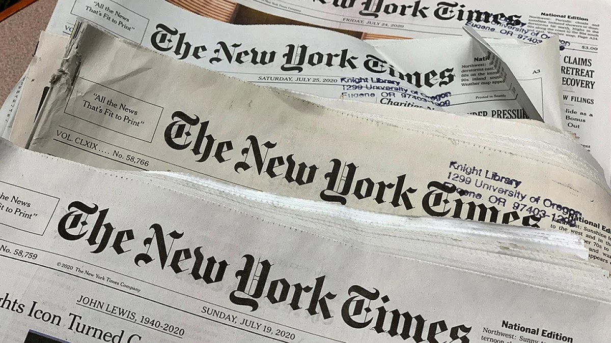 New York Times, Google'dan üç yılda yaklaşık 100 milyon dolar alacak