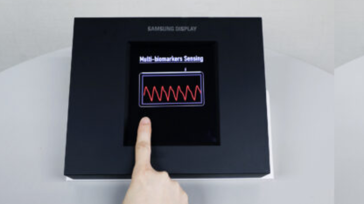 Dünyada bir ilk! Samsung, tansiyon ölçebilen ekranını tanıttı