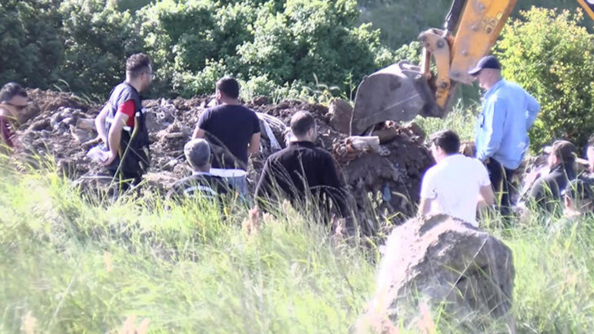 Silivri'de bulunan 3 cesedin ardından Çatalca'da da kazı yapıldı
