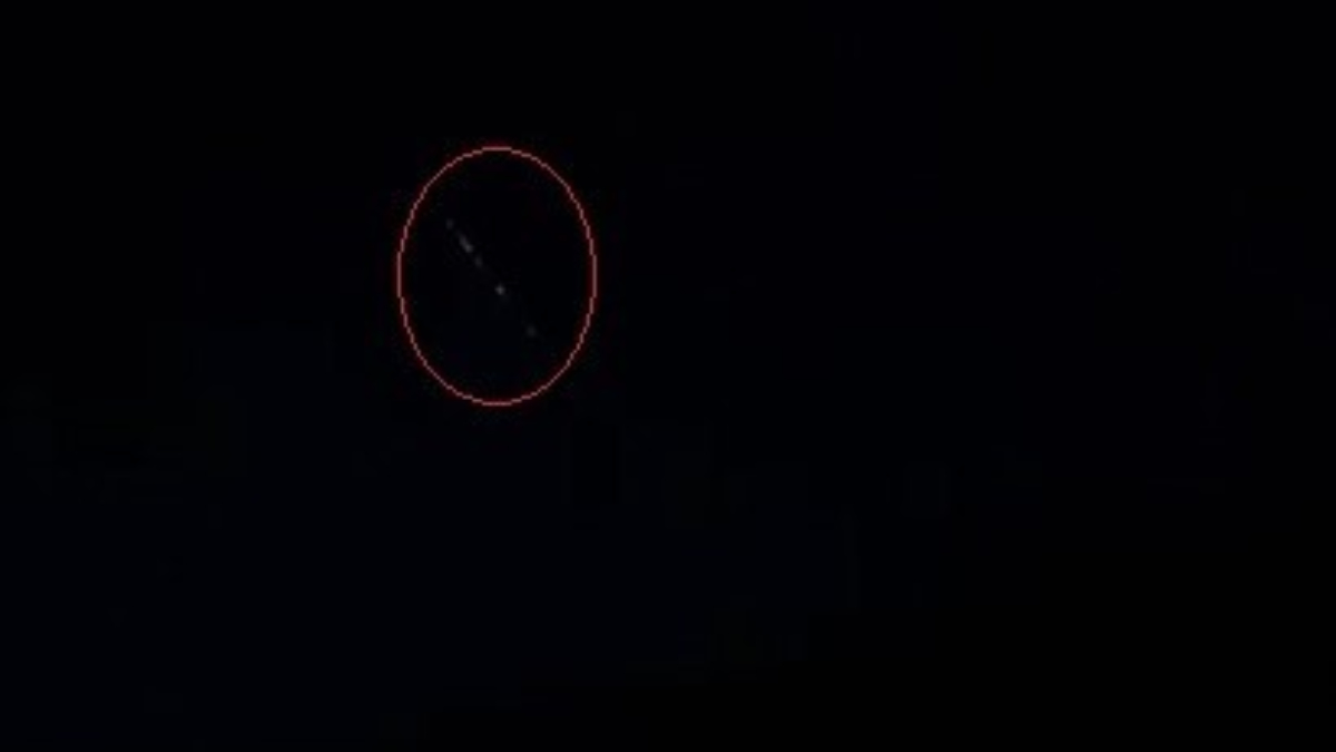 Kocaeli'de beliren sıralı ışıklar, meraklandırdı