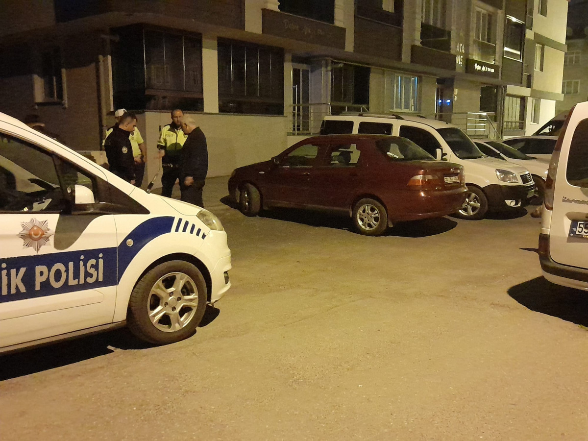Samsun'da drift atan sürücüye 20 bin lira ceza