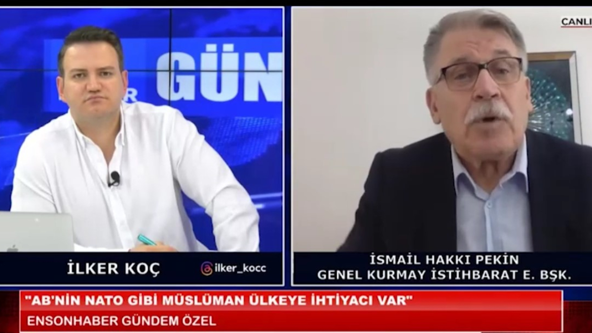 İsmail Hakkı Pekin: AB'nin NATO gibi Müslüman ülkeye ihtiyacı var