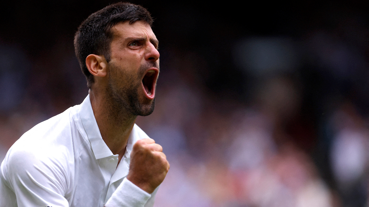 Wimbledon'da Novak Djokovic'den zor kurtarış