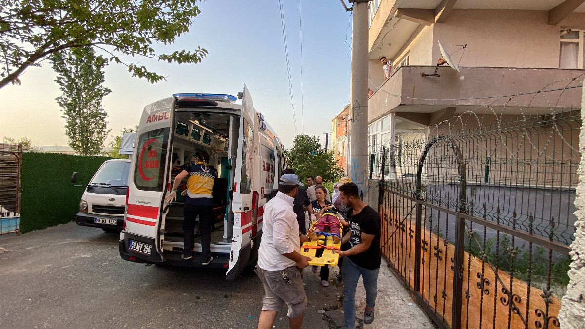 Tekirdağ'da korkuluğa tırmanan çocuk balkondan aşağı düştü