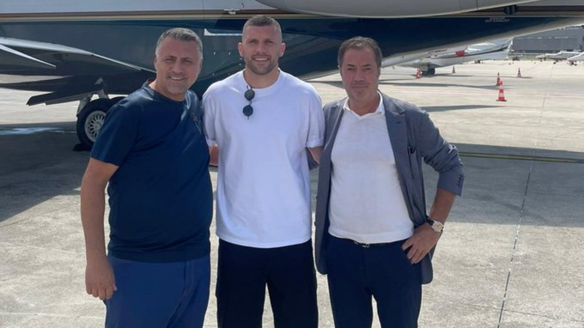 Ante Rebic, Beşiktaş için İstanbul'a geldi