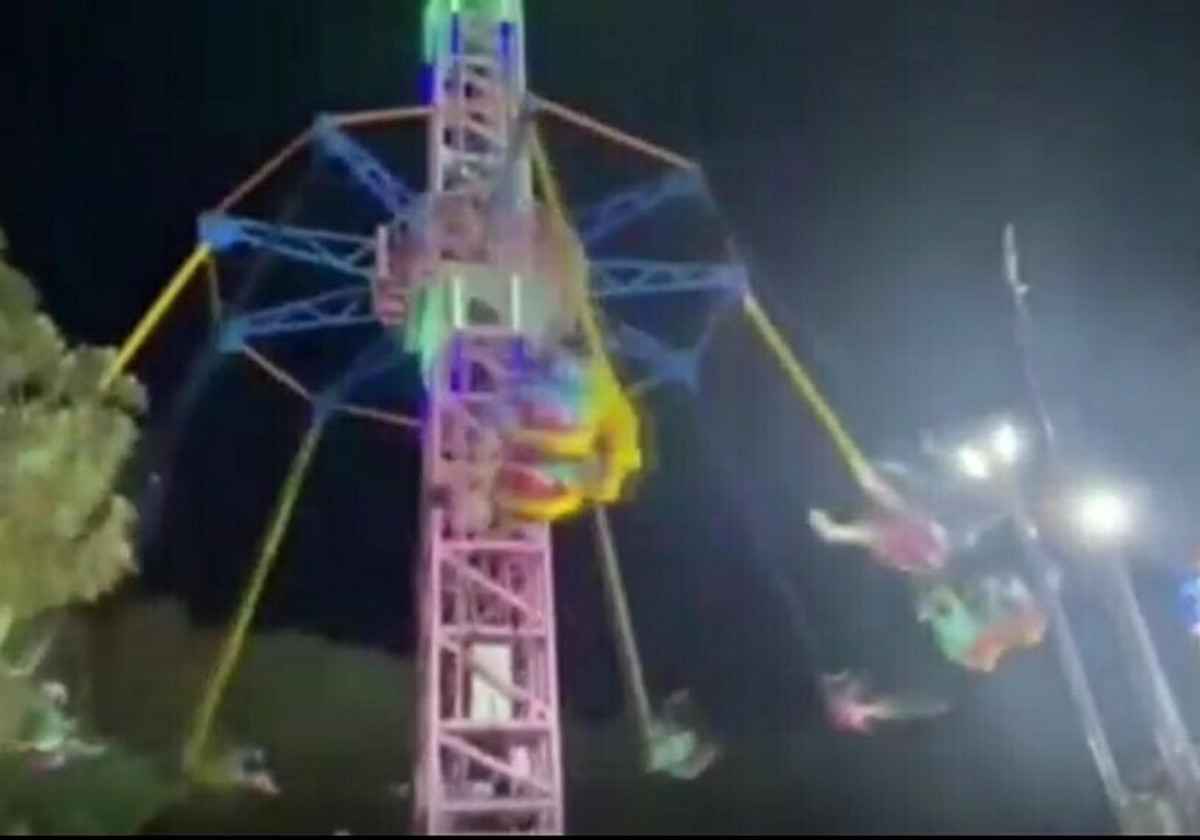 İzmir'deki lunaparkta yaşanan kaza anı ortaya çıktı