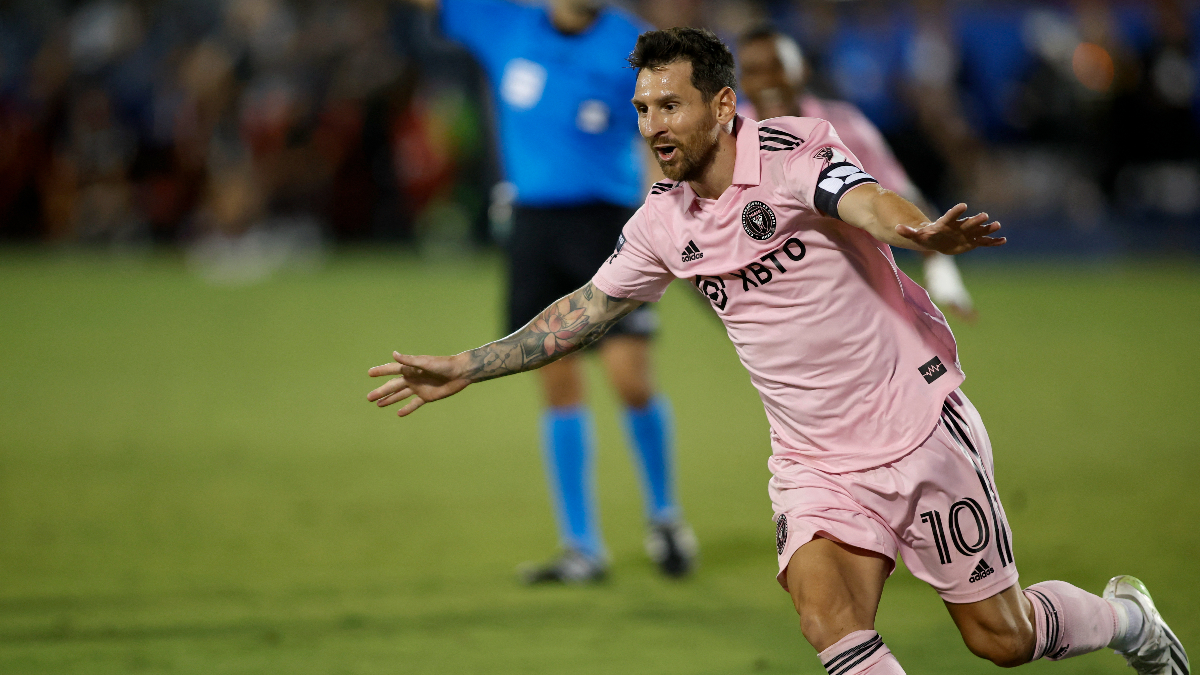 Lionel Messi, Inter Miami'de gol atmayı sürdürüyor
