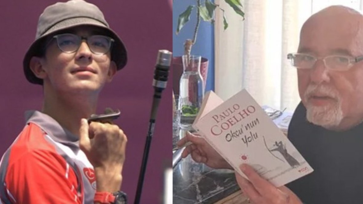 Dünyaca ünlü yazar Paulo Coelho'dan Mete Gazoz paylaşımı! 'Şampiyon'
