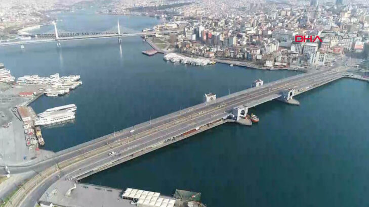 İstanbul Galata Köprüsü'nde 40 gün sürecek çalışma başlıyor
