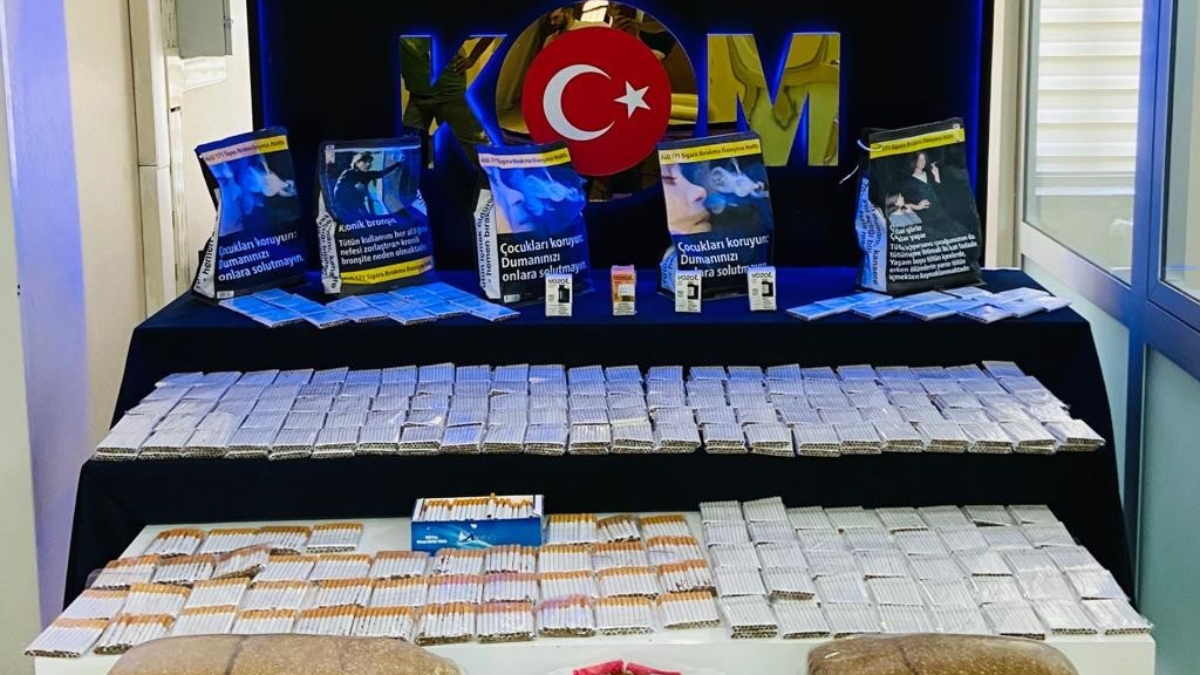 Denizli'de kaçakçılık operasyonu! 9 kişi yakalandı