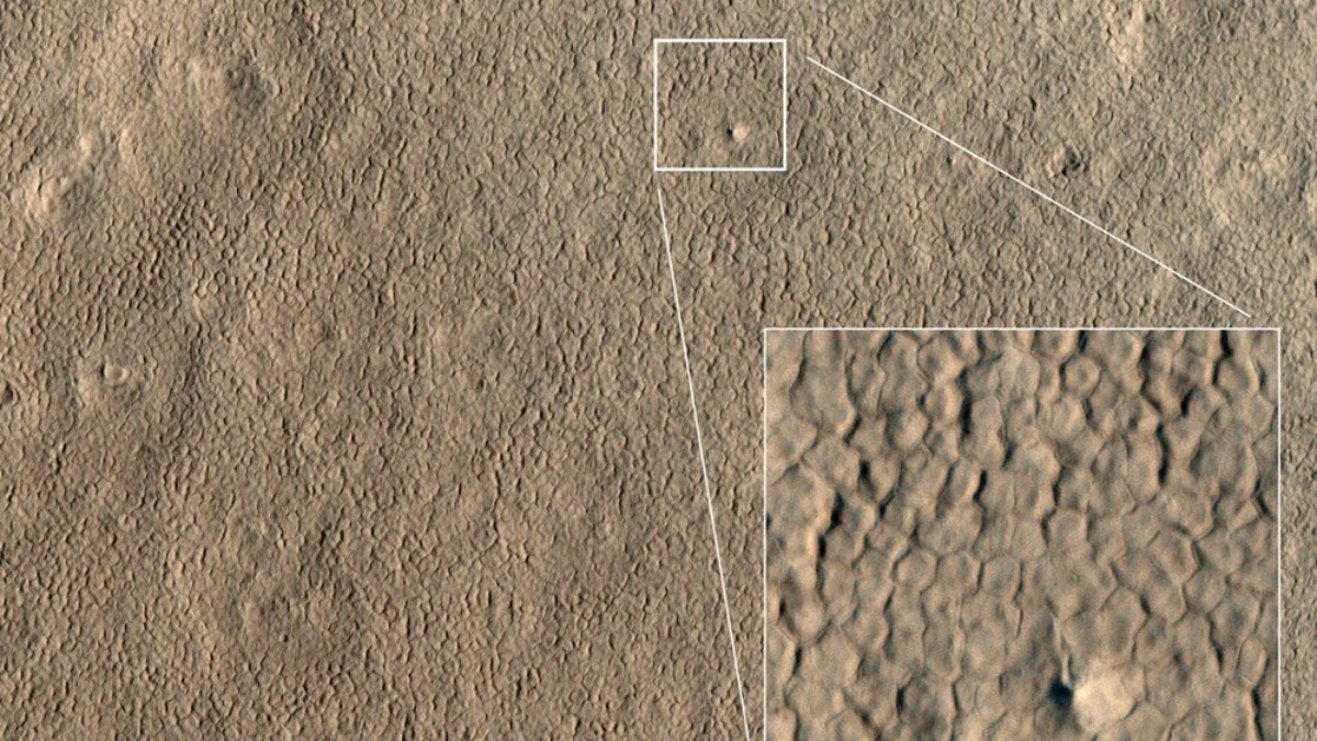 Mars'ta altıgen şekiller bulundu! Yaşam ihtimali artıyor