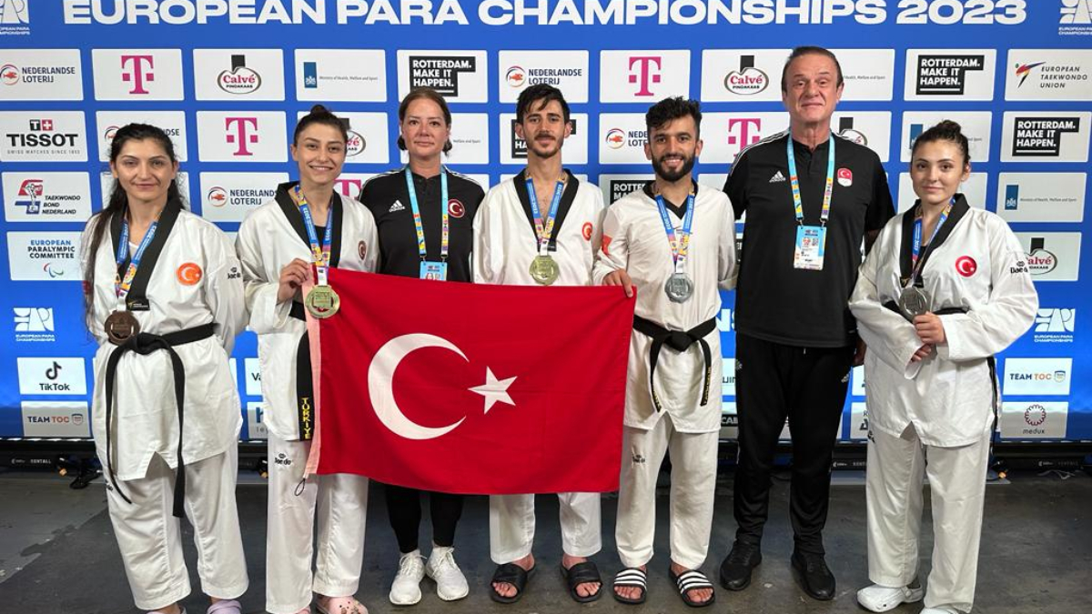Avrupa Paralimpik Şampiyonası'nda tekvandoculardan 5 madalya daha