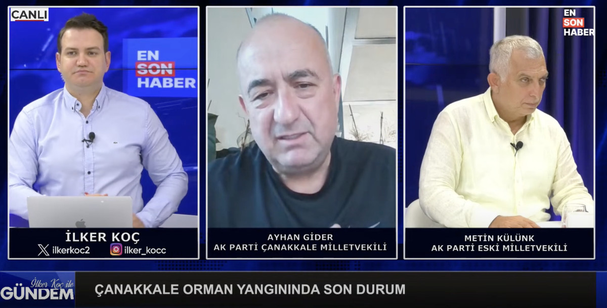 Çanakkale'de son durum: AK Parti Milletvekili Ayhan Gider bölgeden bildirdi