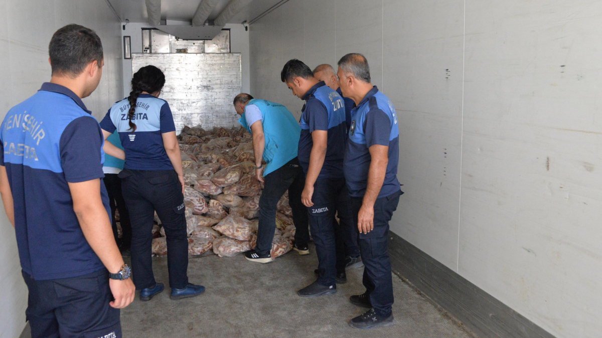 Diyarbakır’da 5 ton kaçak kırmızı et ele geçirildi
